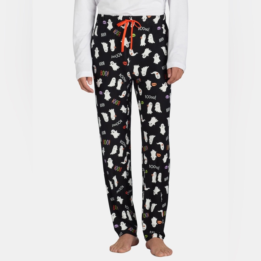 Celebrate Kids Halloween Ghost Boo Pajama Pants. Size M (8) - Picture 7 of 7